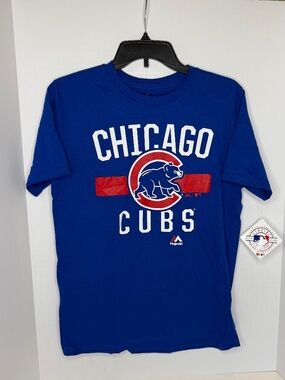 NWT Kids Fanatics Chicago Cubs MLB T-Shirt Size Large